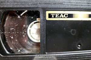 Close-Up-Top-View-of-Mould-On-VHS-Cassette-Supply-Spool-01