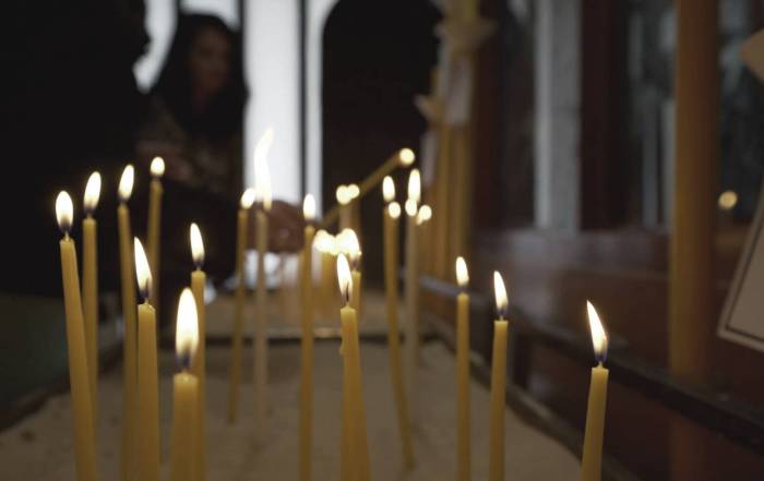 candles-lit-at-a-christening